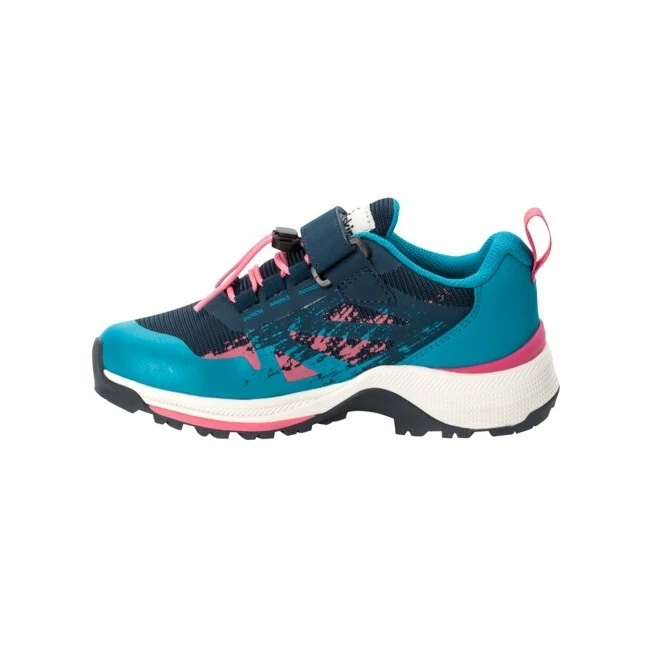 Jack Wolfskin Wanderschuhe Villi Hiker Texapore Low (wasserdicht, Atmungsaktiv) Darkblau/pink Kinder 6 Jack Wolfskin Wanderschuhe Villi Hiker Texapore Low (wasserdicht, Atmungsaktiv) Darkblau/pink Kinder – Bild 5
