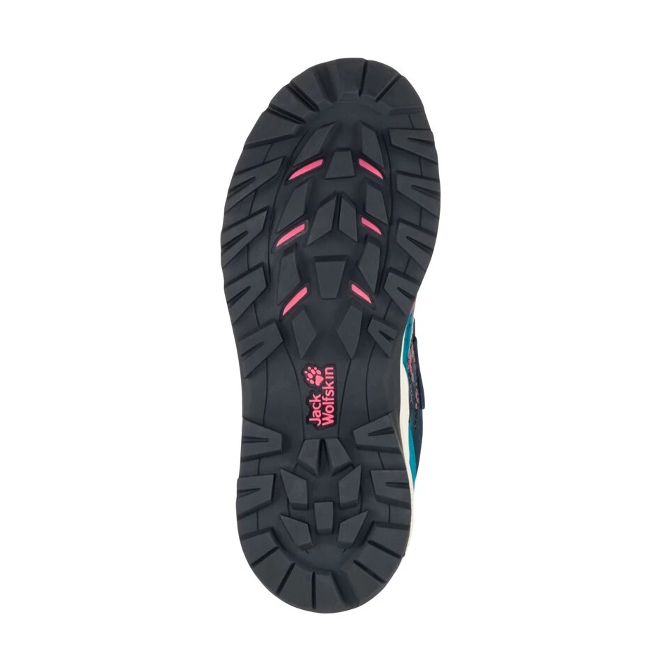 Jack Wolfskin Wanderschuhe Villi Hiker Texapore Low (wasserdicht, Atmungsaktiv) Darkblau/pink Kinder 7 Jack Wolfskin Wanderschuhe Villi Hiker Texapore Low (wasserdicht, Atmungsaktiv) Darkblau/pink Kinder – Bild 6