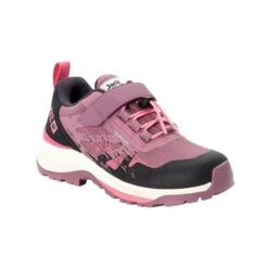 Jack Wolfskin Wanderschuhe Villi Hiker Texapore Low (wasserdicht, Atmungsaktiv) Violett/pink Kinder