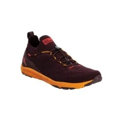 Jack Wolfskin Sneaker Spirit Knit Low (Alltagschuhe, Leicht Und Flexible Sohle) Weinrot Herren