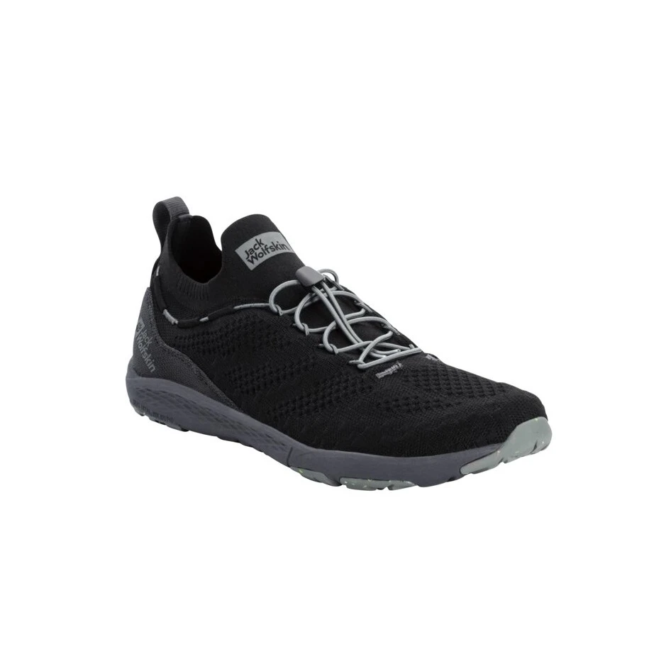 Jack Wolfskin Sneaker Spirit Knit Low (Alltagschuhe, Leicht Und Flexible Sohle) Phantomgrau Herren 3 Jack Wolfskin Sneaker Spirit Knit Low (Alltagschuhe, Leicht Und Flexible Sohle) Phantomgrau Herren