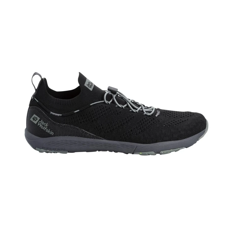 Jack Wolfskin Sneaker Spirit Knit Low (Alltagschuhe, Leicht Und Flexible Sohle) Phantomgrau Herren 4 Jack Wolfskin Sneaker Spirit Knit Low (Alltagschuhe, Leicht Und Flexible Sohle) Phantomgrau Herren – Bild 2