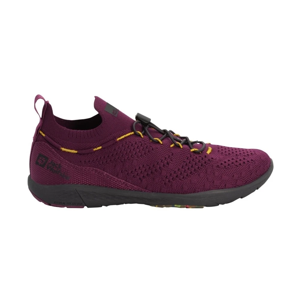 Jack Wolfskin Sneaker Spirit Knit Low (Alltagschuhe, Leicht Und Flexible Sohle) Weinrot Damen 6 Jack Wolfskin Sneaker Spirit Knit Low (Alltagschuhe, Leicht Und Flexible Sohle) Weinrot Damen – Bild 4
