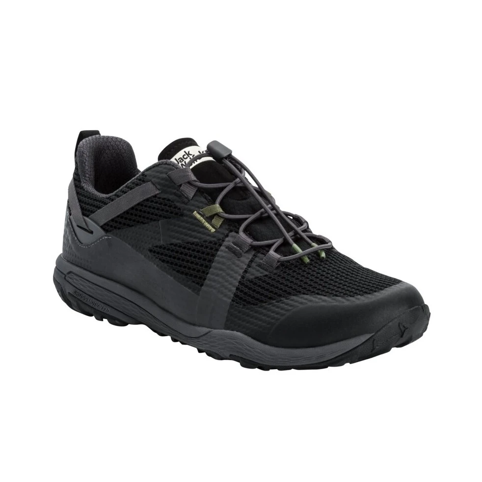 Jack Wolfskin Sneaker Spirit Low (Multifunktionsschuhe, Leicht Und Flexible Sohle) Schwarz Herren 3 Jack Wolfskin Sneaker Spirit Low (Multifunktionsschuhe, Leicht Und Flexible Sohle) Schwarz Herren