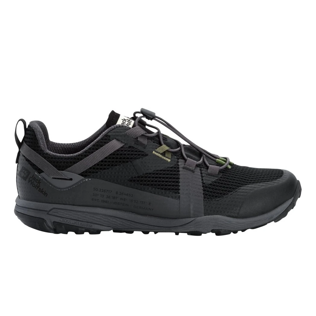 Jack Wolfskin Sneaker Spirit Low (Multifunktionsschuhe, Leicht Und Flexible Sohle) Schwarz Herren 6 Jack Wolfskin Sneaker Spirit Low (Multifunktionsschuhe, Leicht Und Flexible Sohle) Schwarz Herren – Bild 4
