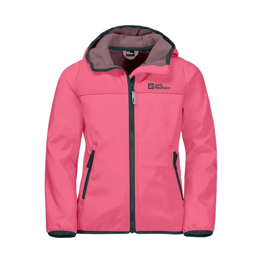 Jack Wolfskin Softshelljacke Fourwinds (wind-& Wasserabweisend) Pink Kinder 3 Jack Wolfskin Softshelljacke Fourwinds (wind-& Wasserabweisend) Pink Kinder