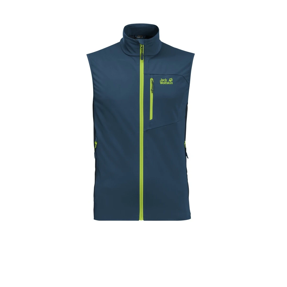 Jack Wolfskin Softshellweste Highest Peak (elastisch, Winddicht, Wasserabweisend) Dunkelblau Herren 7 Jack Wolfskin Softshellweste Highest Peak (elastisch, Winddicht, Wasserabweisend) Dunkelblau Herren – Bild 5