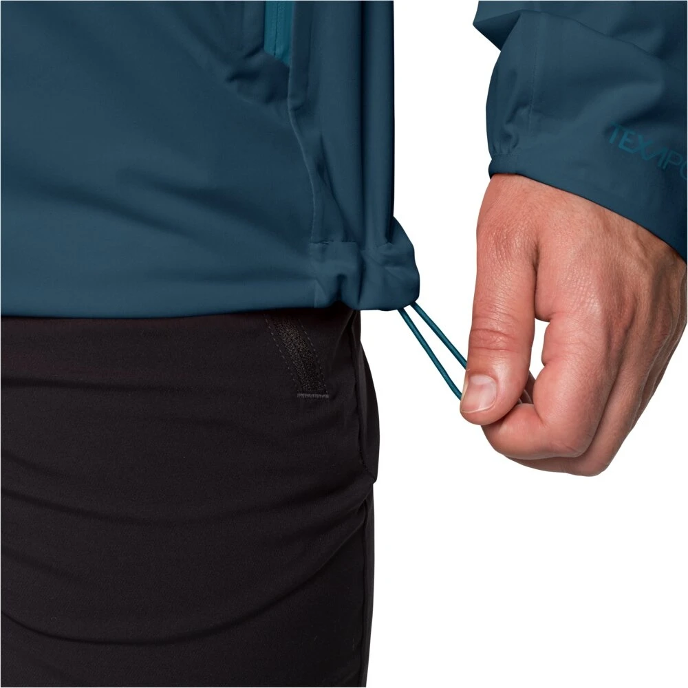 Jack Wolfskin Wanderjacke Emberberg 3l (sehr Atmungsaktiv, Wasserdicht, Winddicht) Darkblau Herren 6 Jack Wolfskin Wanderjacke Emberberg 3l (sehr Atmungsaktiv, Wasserdicht, Winddicht) Darkblau Herren – Bild 4