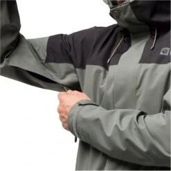 Jack Wolfskin Wanderjacke Kammweg 2L (sehr Atmungsaktiv, Wasserdicht, Winddicht) Dunkelgrün Herren -Jack Wolfskin Jack Wolfskin Wanderjacke Kammweg 1115841 4143 4 1000x1000 1