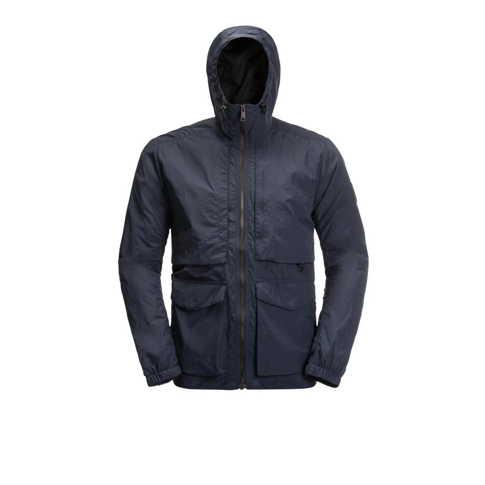 Jack Wolfskin Wanderjacke Lightsome (Softshelljacke, Winddicht, Wasserabweisend) Dunkelblau Herren 9 Jack Wolfskin Wanderjacke Lightsome (Softshelljacke, Winddicht, Wasserabweisend) Dunkelblau Herren – Bild 7