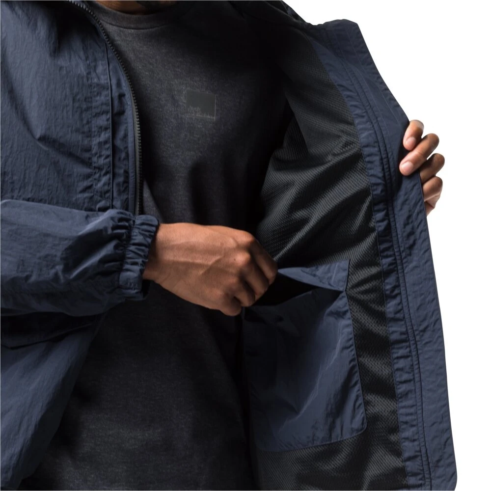 Jack Wolfskin Wanderjacke Lightsome (Softshelljacke, Winddicht, Wasserabweisend) Dunkelblau Herren 6 Jack Wolfskin Wanderjacke Lightsome (Softshelljacke, Winddicht, Wasserabweisend) Dunkelblau Herren – Bild 4