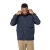 Jack Wolfskin Wanderjacke Lightsome (Softshelljacke, Winddicht, Wasserabweisend) Dunkelblau Herren