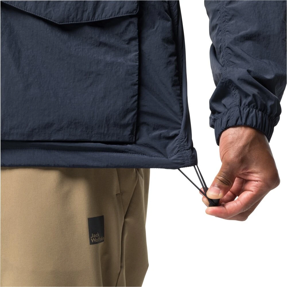 Jack Wolfskin Wanderjacke Lightsome (Softshelljacke, Winddicht, Wasserabweisend) Dunkelblau Herren 8 Jack Wolfskin Wanderjacke Lightsome (Softshelljacke, Winddicht, Wasserabweisend) Dunkelblau Herren – Bild 6