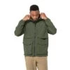 Jack Wolfskin Wanderjacke Lightsome (Softshelljacke, Winddicht, Wasserabweisend) Khaki/grün Herren