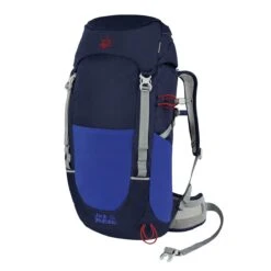 Jack Wolfskin Kinder-Wanderrucksack Pioneer (PFC-frei, Standfest, Für Kinder Ab 9 Jahren) Indigoblau 22 Liter