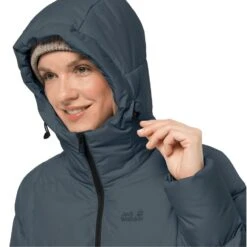Jack Wolfskin Winter-Daunenmantel Frozen Lake Coat (winddicht, Wasserabweisend) Dunkelblau Damen -Jack Wolfskin Jack Wolfskin Winter Frozen Lake Coat Damen 1206131 1268 3 946x946 1