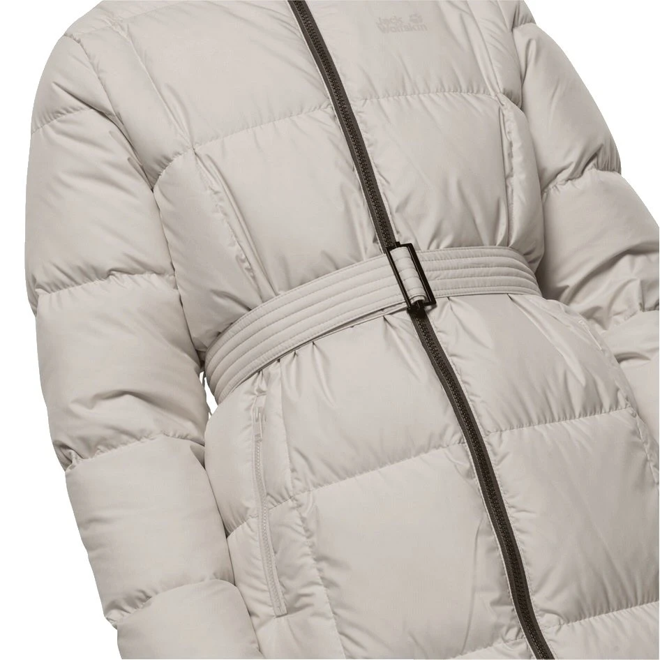 Jack Wolfskin Winter-Daunenmantel Frozen Lake Coat (winddicht, Wasserabweisend) Perlenweiss Damen 7 Jack Wolfskin Winter-Daunenmantel Frozen Lake Coat (winddicht, Wasserabweisend) Perlenweiss Damen – Bild 5
