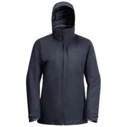 Jack Wolfskin Winterjacke Bergland 3in1 (sehr Warm, Wasser-und Winddicht) Graphitgrau Damen -Jack Wolfskin Jack Wolfskin Winterjacke Bergland 1115581 1388 6 946x946 1