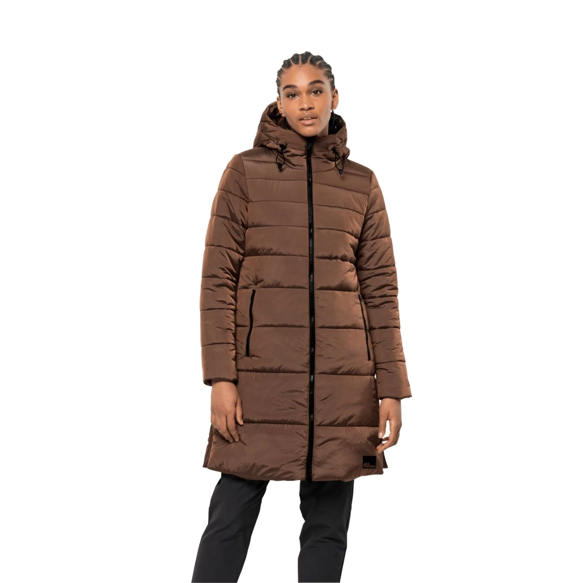 Jack Wolfskin Wintermantel Eisbach Coat (winddicht, Wasserabweisend, PFC-frei) 2022 Braun Damen 4 Jack Wolfskin Wintermantel Eisbach Coat (winddicht, Wasserabweisend, PFC-frei) 2022 Braun Damen â Bild 2