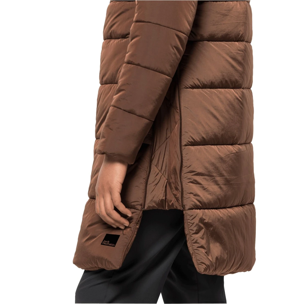 Jack Wolfskin Wintermantel Eisbach Coat (winddicht, Wasserabweisend, PFC-frei) 2022 Braun Damen 5 Jack Wolfskin Wintermantel Eisbach Coat (winddicht, Wasserabweisend, PFC-frei) 2022 Braun Damen â Bild 3