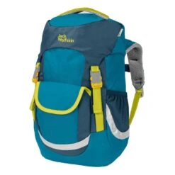 Jack Wolfskin Alltags-Wanderrucksack Kids Explorer (herausnehmbare Sitzmatte) Everestblau 16 Liter