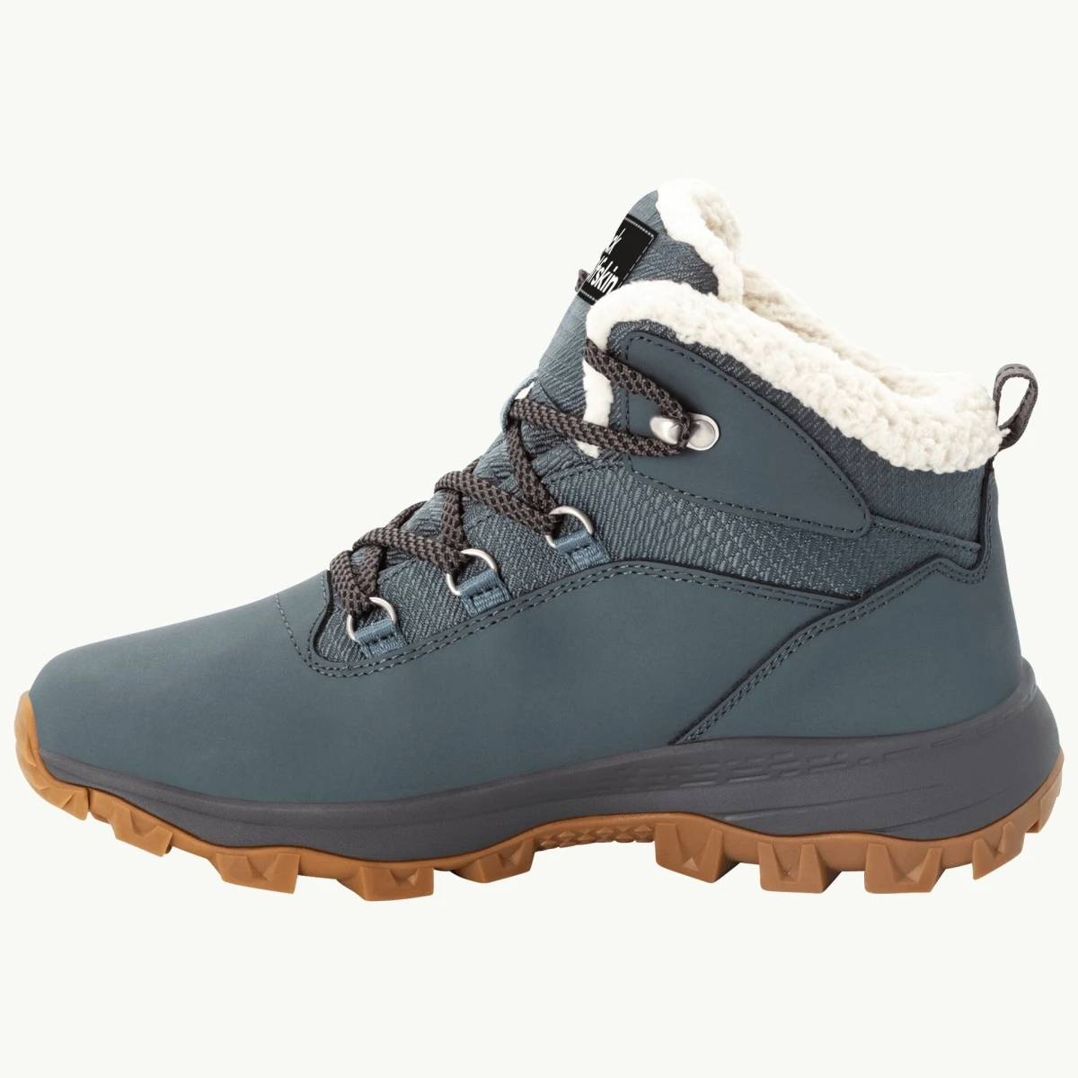Jack Wolfskin Winterschuhe Everquest Mid Texapore (warm,wasserdicht,PFC-Frei) Blau/grau Damen 4 Jack Wolfskin Winterschuhe Everquest Mid Texapore (warm,wasserdicht,PFC-Frei) Blau/grau Damen – Bild 2