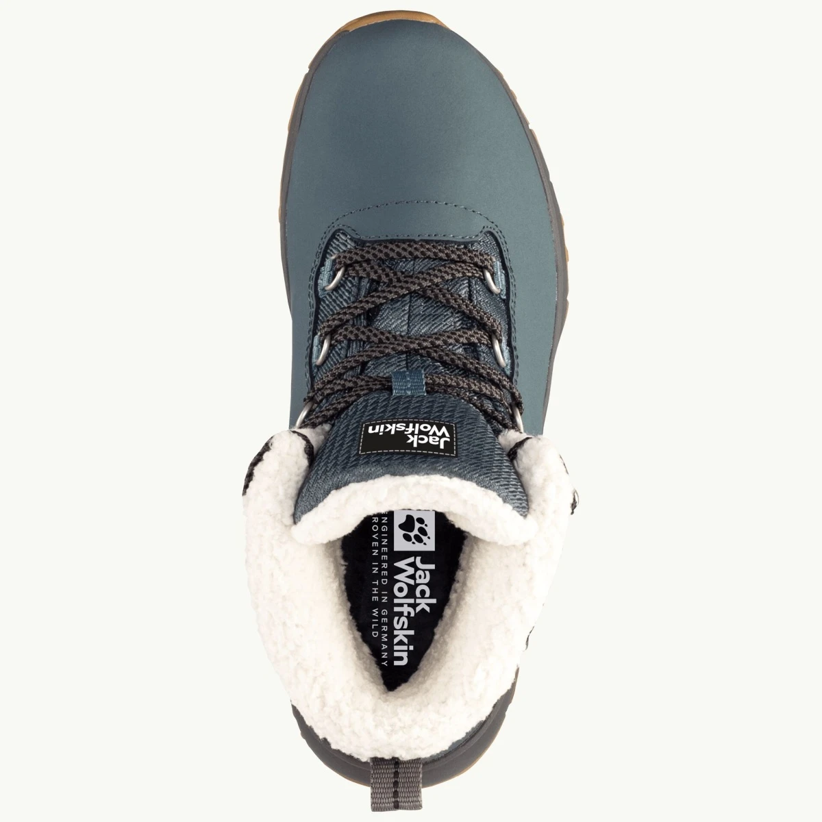 Jack Wolfskin Winterschuhe Everquest Mid Texapore (warm,wasserdicht,PFC-Frei) Blau/grau Damen 7 Jack Wolfskin Winterschuhe Everquest Mid Texapore (warm,wasserdicht,PFC-Frei) Blau/grau Damen – Bild 5