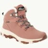 Jack Wolfskin Winterschuhe Everquest Mid Texapore (warm,wasserdicht,PFC-Frei) Rosa Damen