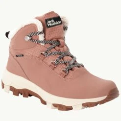 Jack Wolfskin Winterschuhe Everquest Mid Texapore (warm,wasserdicht,PFC-Frei) Rosa Damen