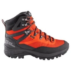 Jack Wolfskin Wanderschuhe Rebellion Guide Texapore Mid (Trekking, Wasserdicht, 100% PFC-frei) Orange/grau Herren -Jack Wolfskin Jack Wolfskin schuh Rebellion Guide Texapore 4053791 3567 3 715x715 1