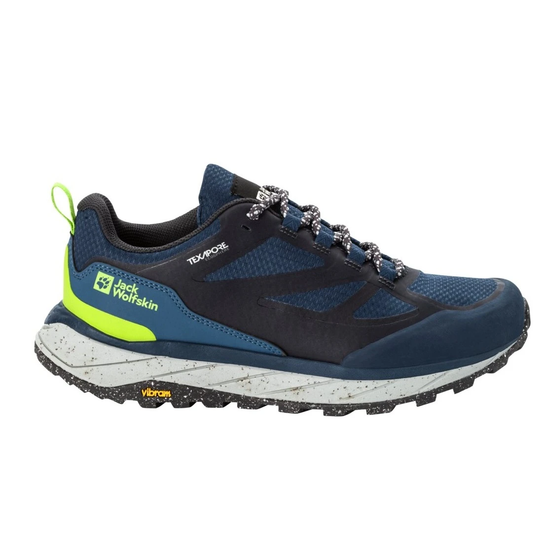 Jack Wolfskin Alltag-Travelschuhe Terraventure Texapore Low (wasserdicht, Atmungsaktiv) Darkblau Herren 4 Jack Wolfskin Alltag-Travelschuhe Terraventure Texapore Low (wasserdicht, Atmungsaktiv) Darkblau Herren – Bild 2