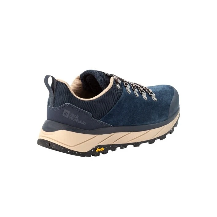 Jack Wolfskin Alltag-Travelschuhe Terraventure Urban Low (robust, Wasserabweisend, PFC-frei) Dunkelblau/beige Herren 6 Jack Wolfskin Alltag-Travelschuhe Terraventure Urban Low (robust, Wasserabweisend, PFC-frei) Dunkelblau/beige Herren – Bild 4