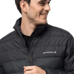 Jack Wolfskin Winter-Daunenjacke DNA Tundra (sehr Warm, Winddicht, PFC-frei) Phantomgrau Herren -Jack Wolfskin Jack wolfskin 1206621 6350 dna tundra jkt m203 820x820 1