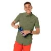Jack Wolfskin Wander- Und Reisehemd Kurzarm Rays Grün Herren