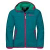 Jack Wolfskin Softshelljacke Fourwinds (wind-& Wasserabweisend) Bayblau Kinder