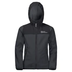 Jack Wolfskin Softshelljacke Fourwinds (wind-& Wasserabweisend) Phantomgrau Kinder -Jack Wolfskin Jack wolfskin 1608011 6352 fourwinds jacket kids203 1200x1200 1