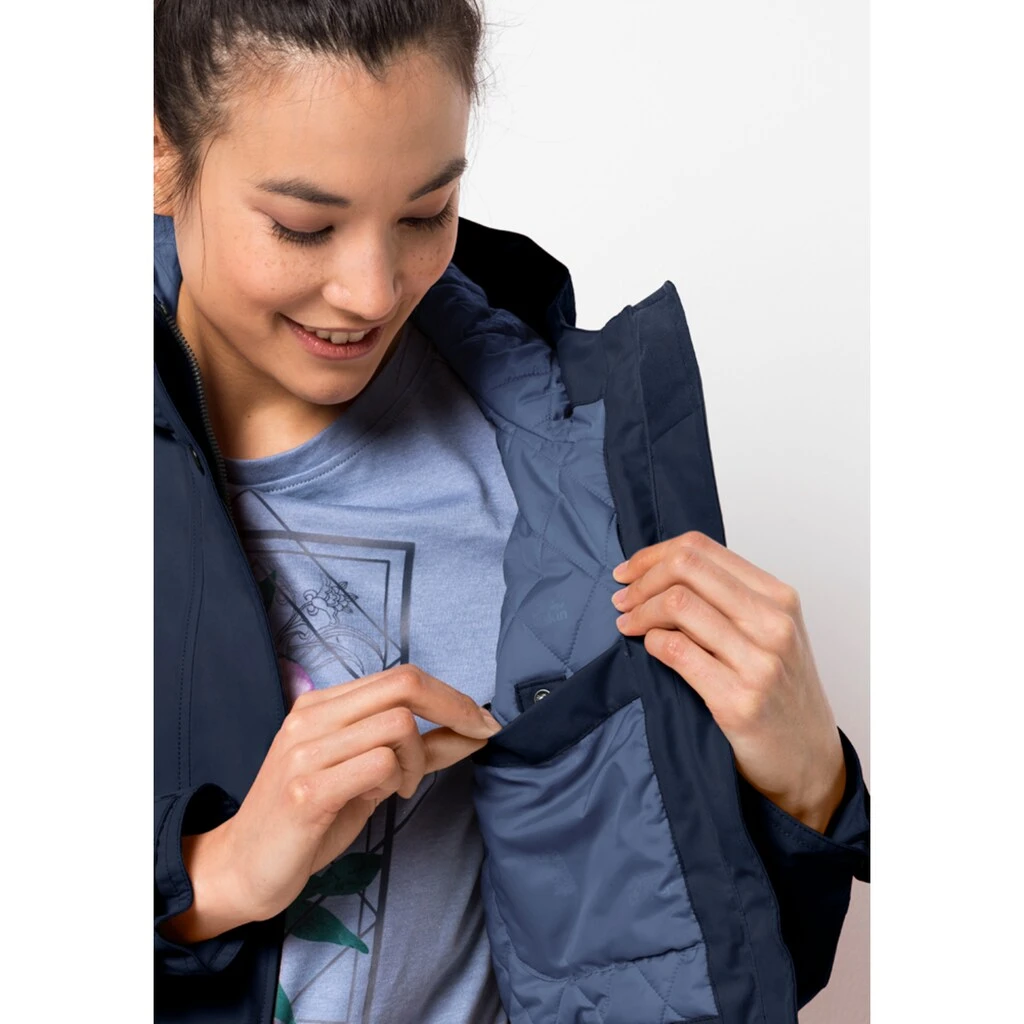 Jack Wolfskin Winterjacke »LAKE LOUISE JACKET W«, Mit Kapuze 5 Jack Wolfskin Winterjacke »LAKE LOUISE JACKET W«, Mit Kapuze – Bild 3