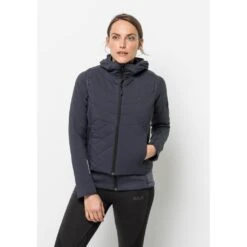 Jack Wolfskin Fleecejacke »ATHLETIC MID 3IN1 W«, Mit Kapuze