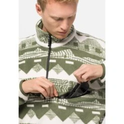 Jack Wolfskin Troyer »365 REBEL PRINTED FLEECE M« -Jack Wolfskin aa4412a16bc477215a2cfc60b6eb7743