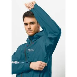 Jack Wolfskin Fahrradjacke »MOROBBIA 2L JKT M«, Mit Kapuze -Jack Wolfskin ae6ef38bec169d95460419a64751b37e