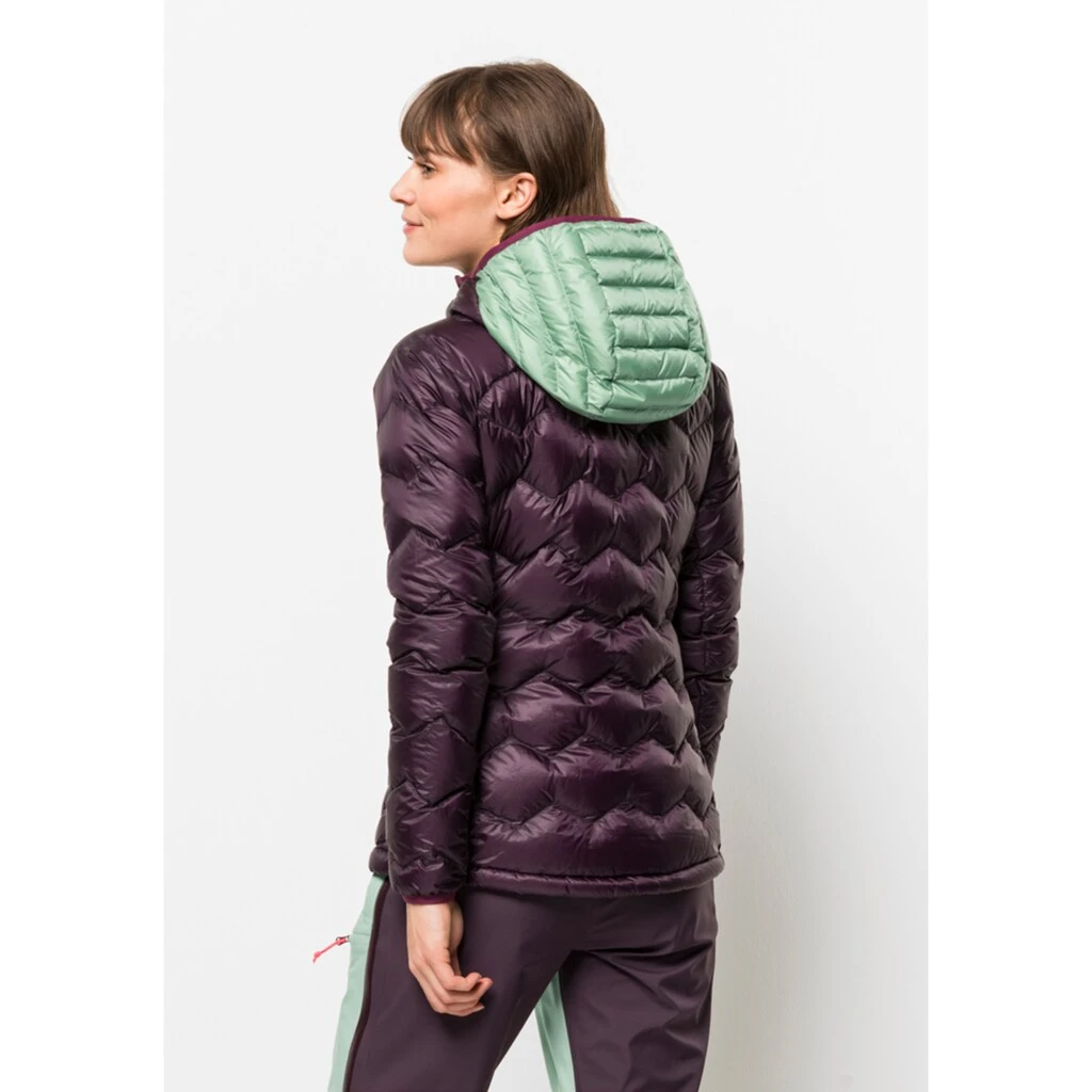 Jack Wolfskin Daunenjacke »ALPSPITZE DOWN HOODY W«, Mit Kapuze 4 Jack Wolfskin Daunenjacke »ALPSPITZE DOWN HOODY W«, Mit Kapuze – Bild 2