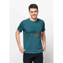 Jack Wolfskin Funktionsshirt »HIKING S/S GRAPHIC T M«