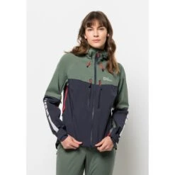 Jack Wolfskin Outdoorjacke »MOROBBIA 3L JKT W«, Mit Kapuze