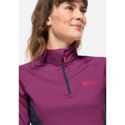 Jack Wolfskin Stehkragenpullover »MOROBBIA HZ W« -Jack Wolfskin d0bde0fff2ae5738c652df596af9c9da