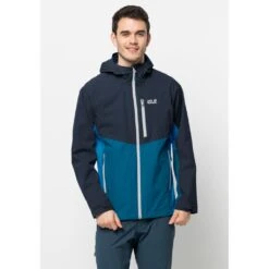 Jack Wolfskin Regenjacke »EAGLE PEAK JACKET M«, Mit Kapuze