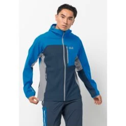 Jack Wolfskin Softshelljacke »EAGLE PEAK II SOFTSHELL M«, Mit Kapuze