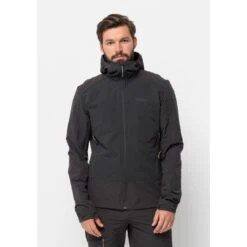 Jack Wolfskin Outdoorjacke »KAMMWEG JKT M«, Mit Kapuze