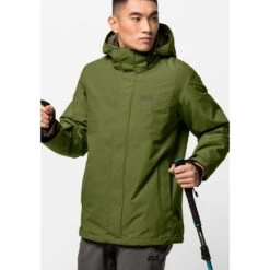 Jack Wolfskin 3-in-1-Funktionsjacke »GOTLAND 3IN1 M«, Mit Kapuze