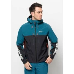 Jack Wolfskin Fahrradjacke »MOROBBIA 3L JKT M«, Mit Kapuze