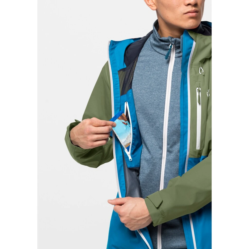 Jack Wolfskin Funktionsjacke »EAGLE PEAK JACKET M«, Mit Kapuze 5 Jack Wolfskin Funktionsjacke »EAGLE PEAK JACKET M«, Mit Kapuze – Bild 3